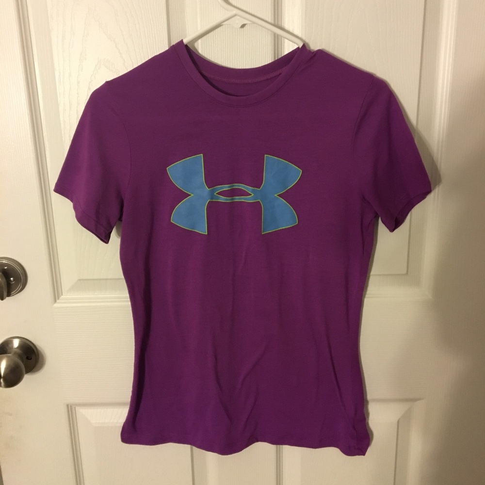 Purple Under Armour Shirt